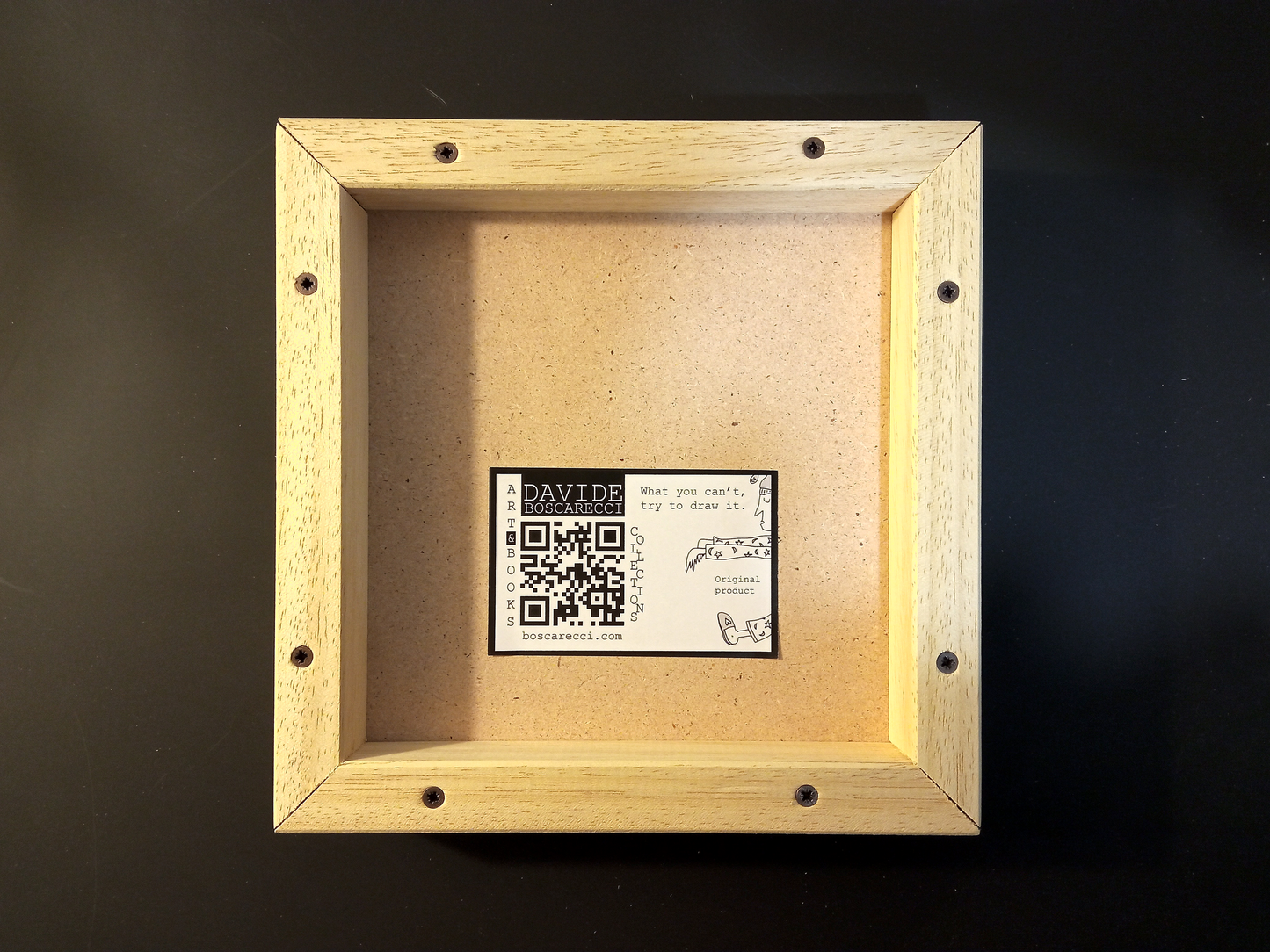 Quadretto 14x14 / 19x19 "Eyes Frame" #02