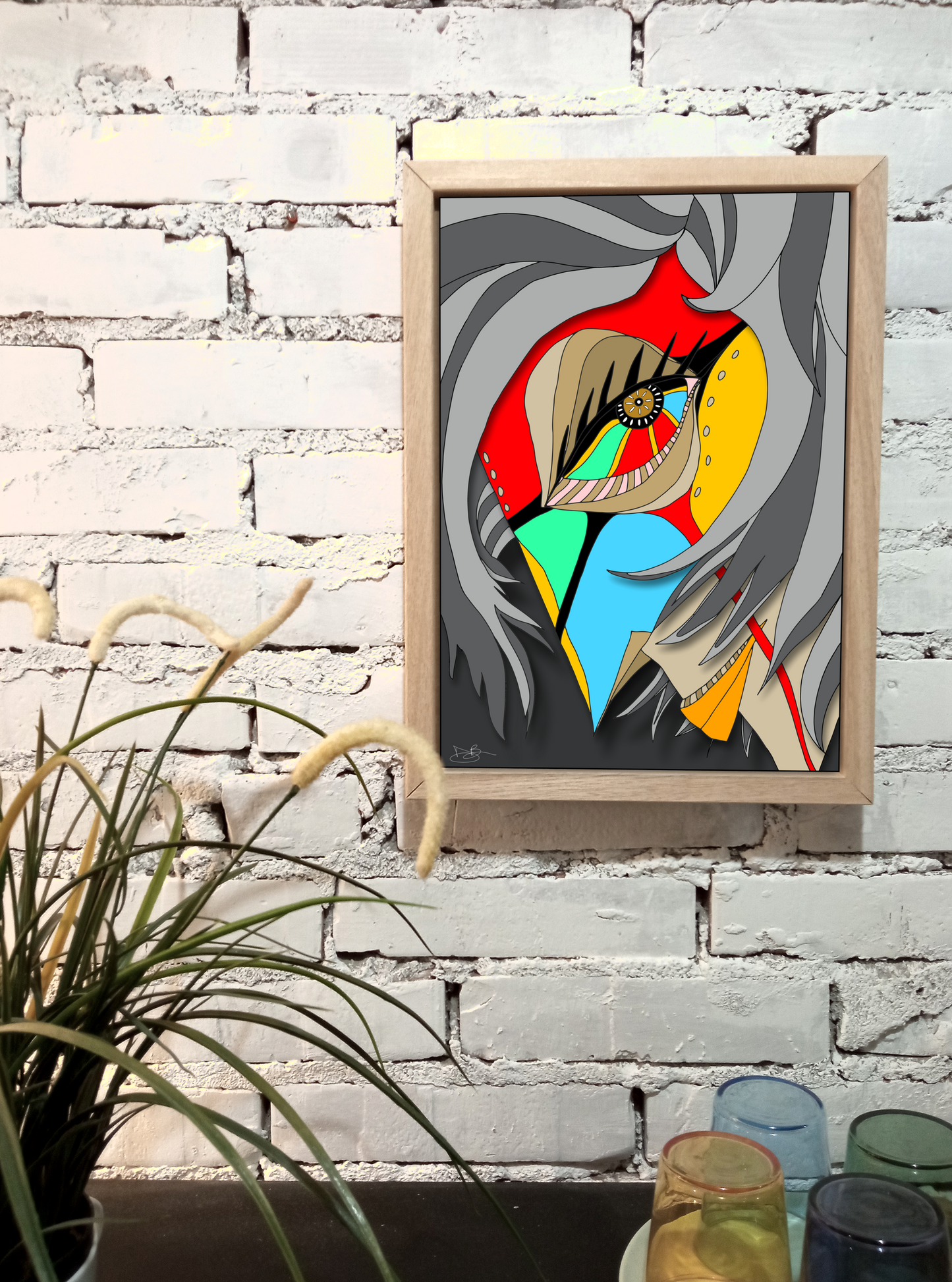 Quadro 30x40 "Unisex Vision" #01