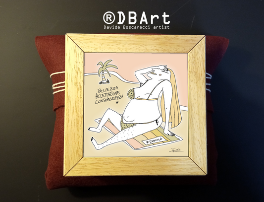 Quadretto 14x14 "Unequal"  #01