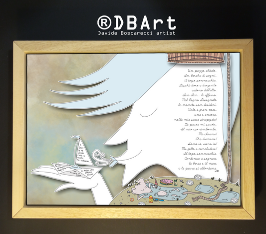 Quadro 30x40 "Parole Appese" #02