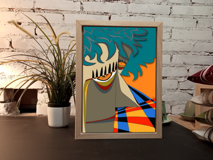 Quadro 30x40 "Unisex Vision" #04